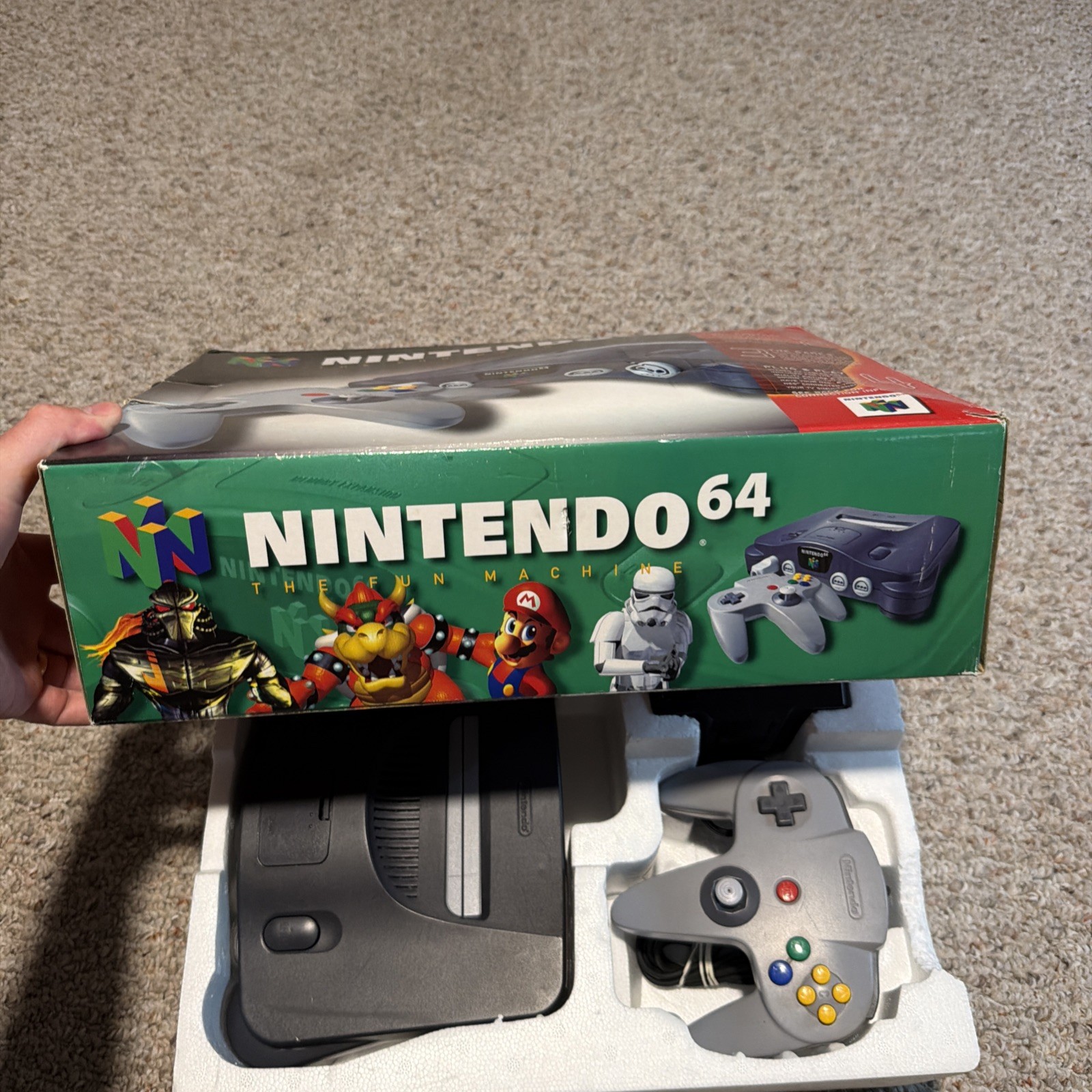 Nintendo 64 Console N64 Complete In Original Box *NICE CONDITION! Fast Shipping