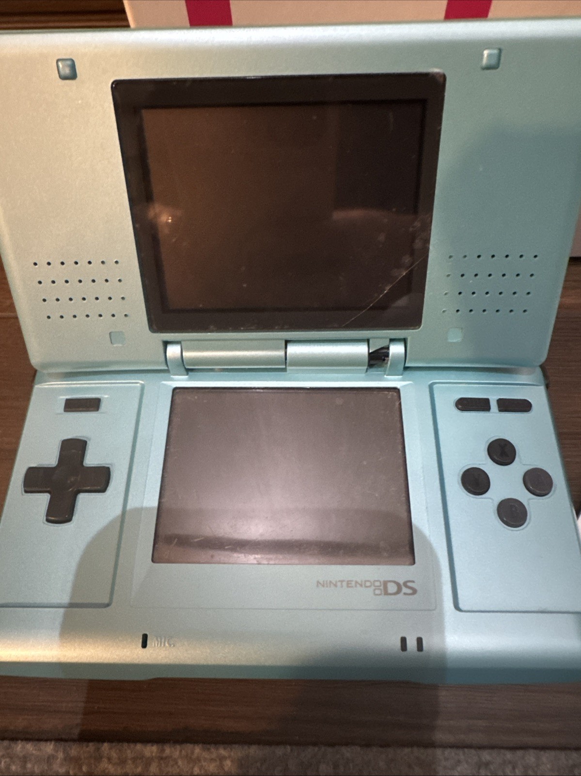 Nintendo DS Console Turquoise Blue Complete in Box Tested Japan Import