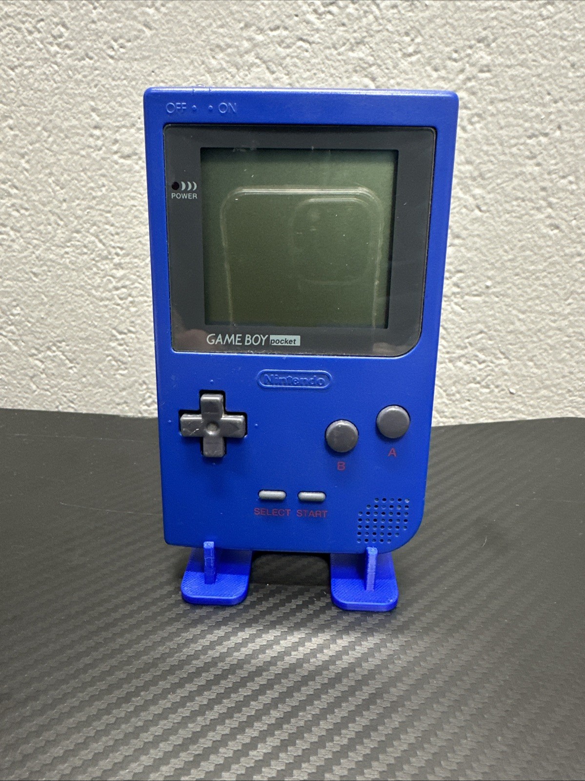 Nintendo Game Boy Pocket MGB-001 Blue Handheld Console Tested and Working