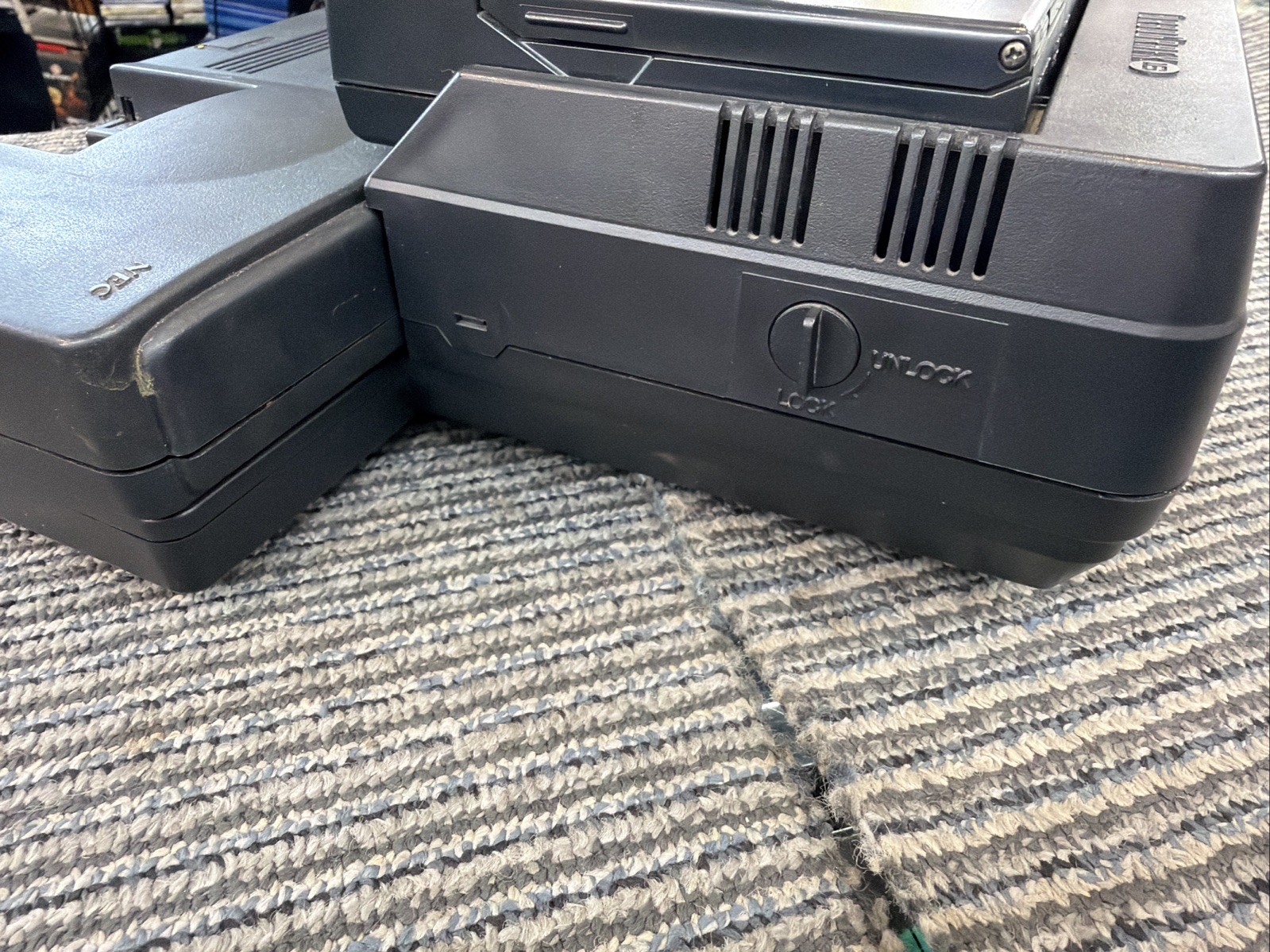 TurboGrafx-16 + TurboGrafx-CD CD System Turbo Tap Console TurboGrafx Case (READ)