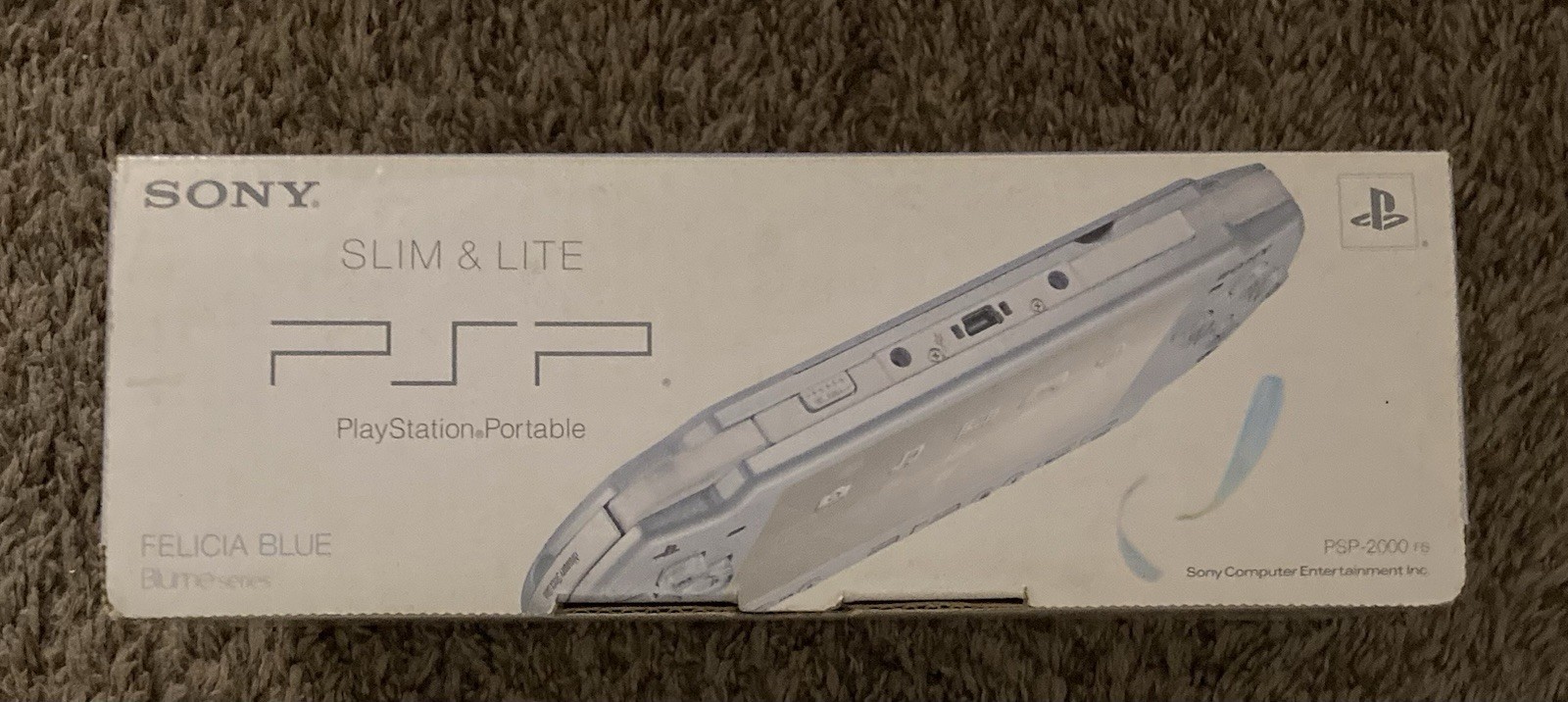 Sony PSP 2000 Felicia Blue Good Condition With Box