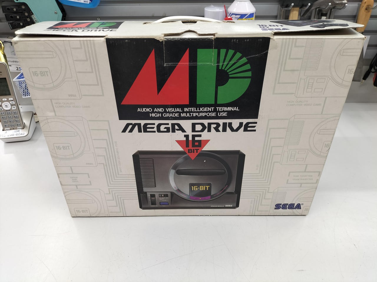 Retro Game Console Mega Drive Model HAA 2510 SEGA