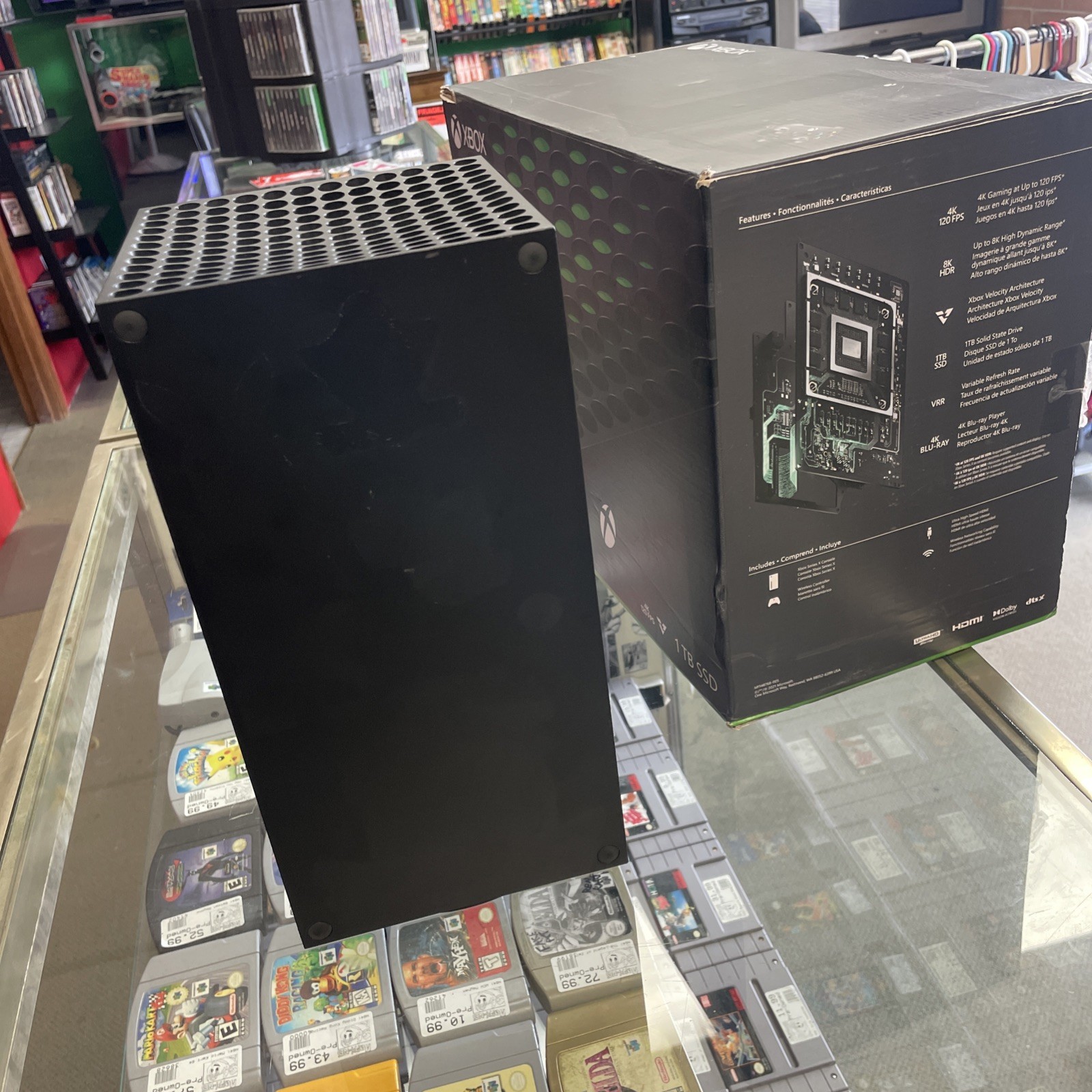 Microsoft Xbox Series X 1TB Console Black HDMI Port Fixed One Beep AS IS PARTS