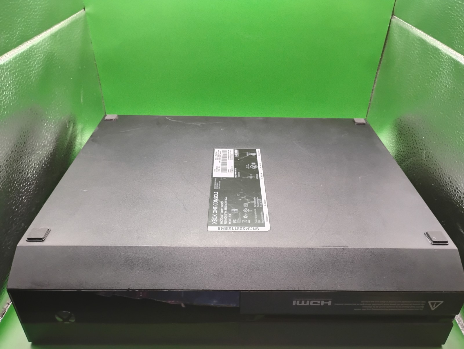 Microsoft Xbox One Original Console 500GB Model 1540 Tested -power supply + game