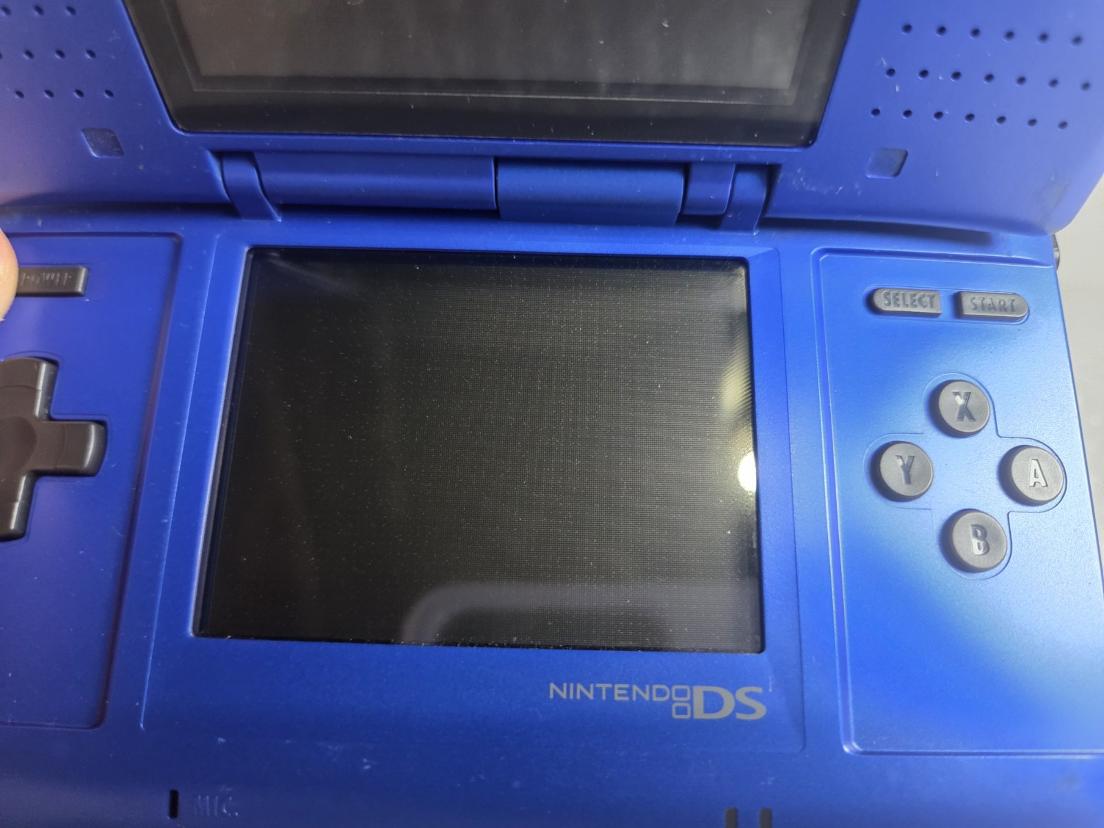 Nintendo DS GBA Orginal Model Blue Handheld System Charger Tested New Battery