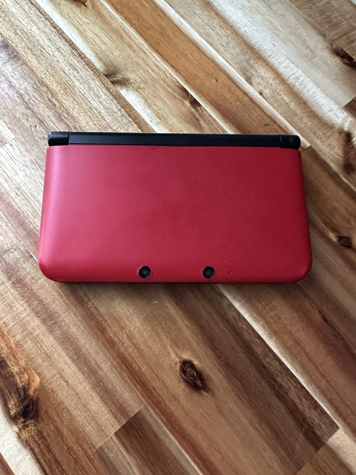 Nintendo 3DS XL Red (W/ Case/Chargers & 4GB SD Card) Tested/Works (Read Details)