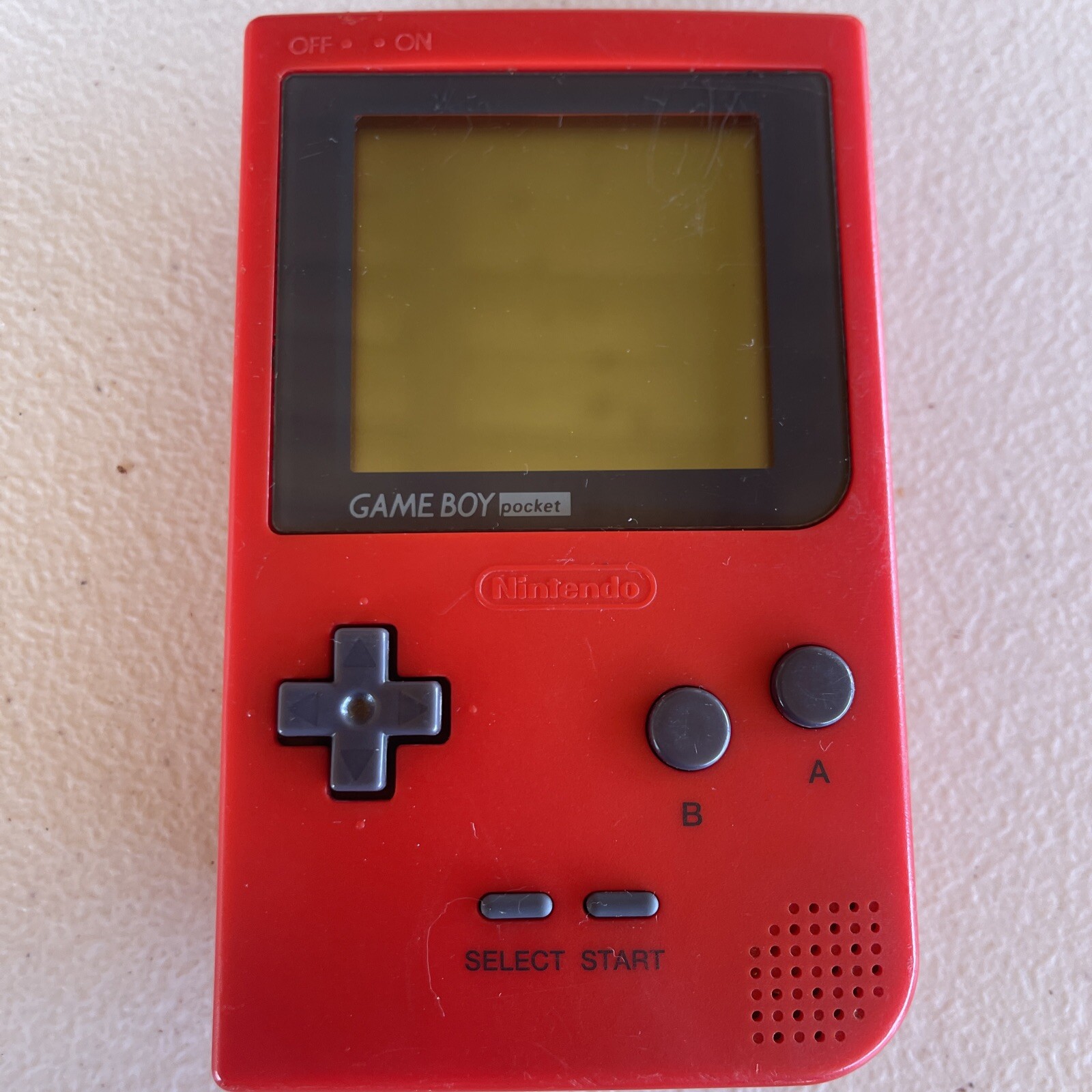 Nintendo Game Boy Pocket – Red works perfect no issues. super mario land pac man