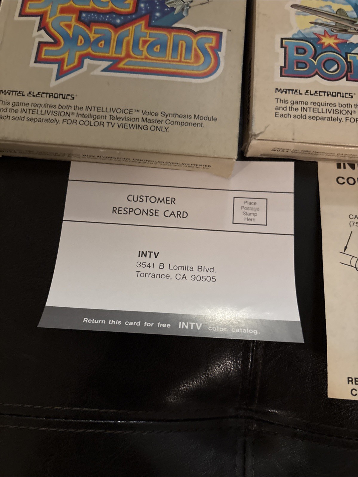 Intv system III #3504 w/Intellivoice voice synthesis module +3 Games – Tested!