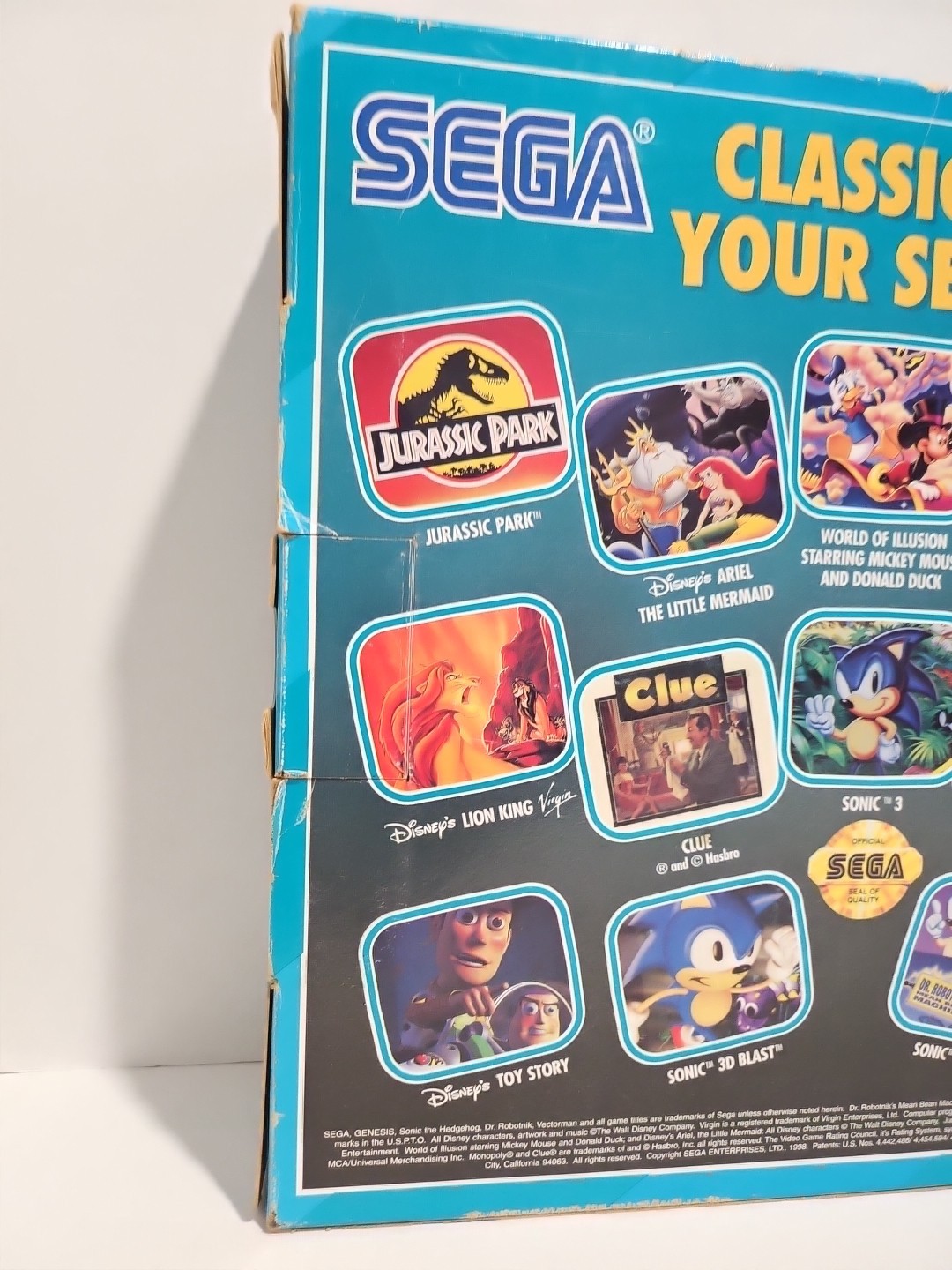 Sega Genesis III Model 3 Console Core System Complete In Box RARE 🔥