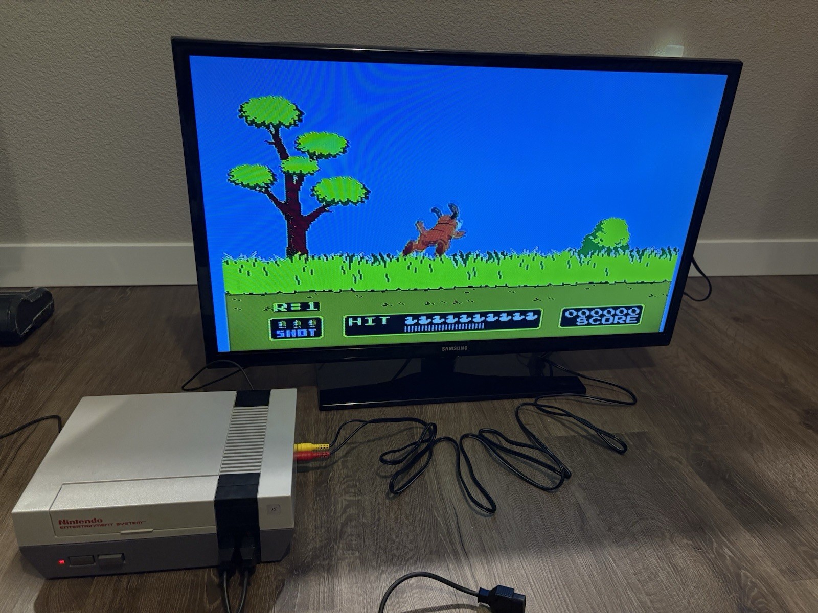 Nintendo Entertainment System Action Set (Tested/Working/Original Box/See Notes)