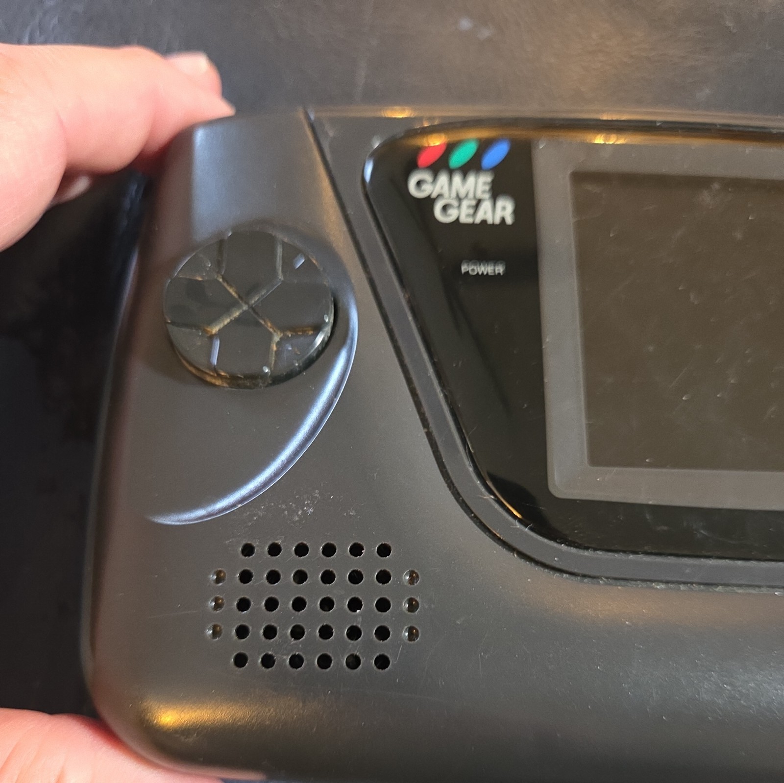 SEGA Game Gear Handheld System – Black, used see description