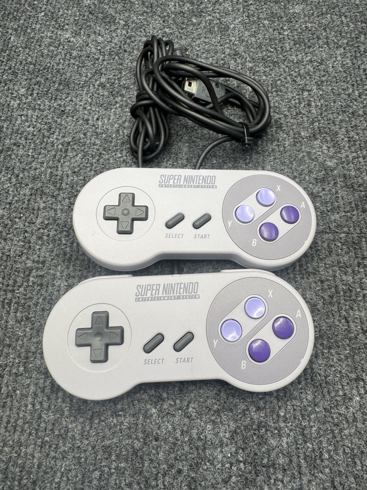Nintendo Super NES Mini Classic Edition Control Deck W/Controller & Cords TESTED