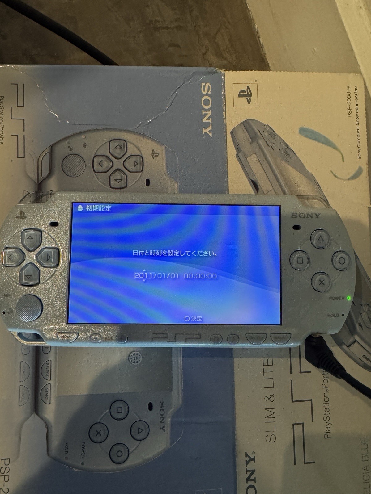 Sony PSP 2000 Felicia Blue PlayStation Portable