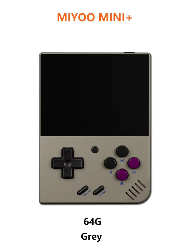 Mini plus Portable Retro Handheld Game Console 3.5-Inch IPS HD Screen Children’S