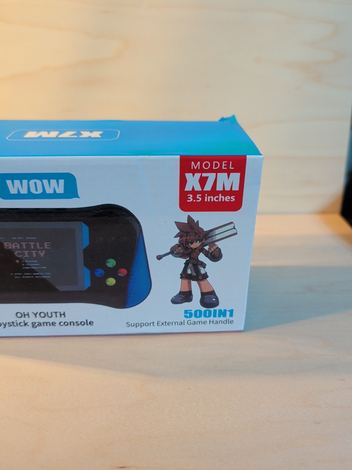 X7M Handheld Game Console With Joystick 500 In 1 Oh Youth Game Console