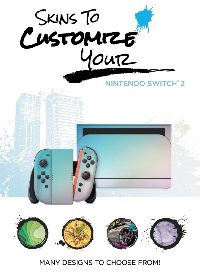 Nintendo Switch 2 Video Game Console with Pro Controller and MightySkins Code