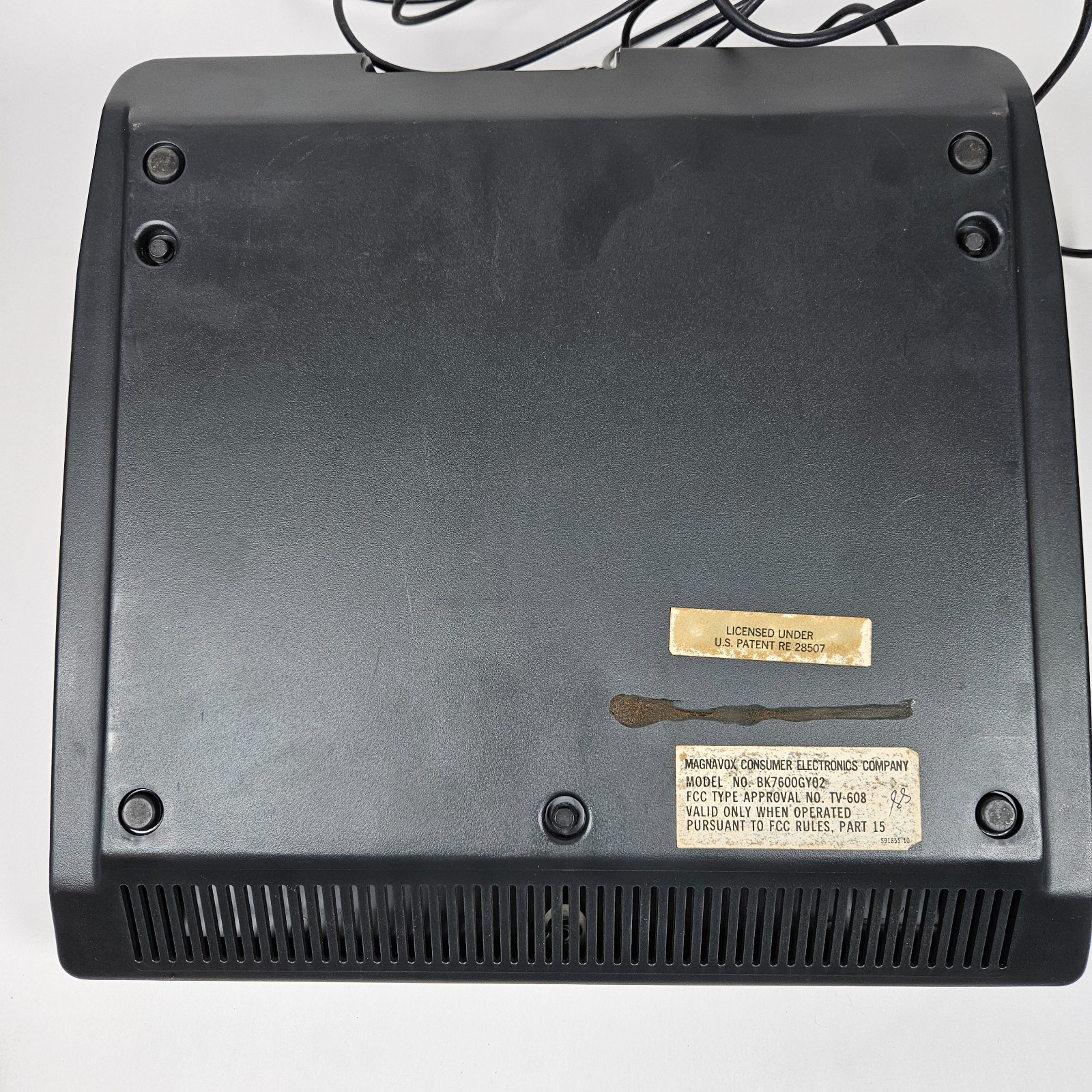Magnavox Odyssey 2 CIB Launch Edition With Styrofoam, Plastic, and Paperwork