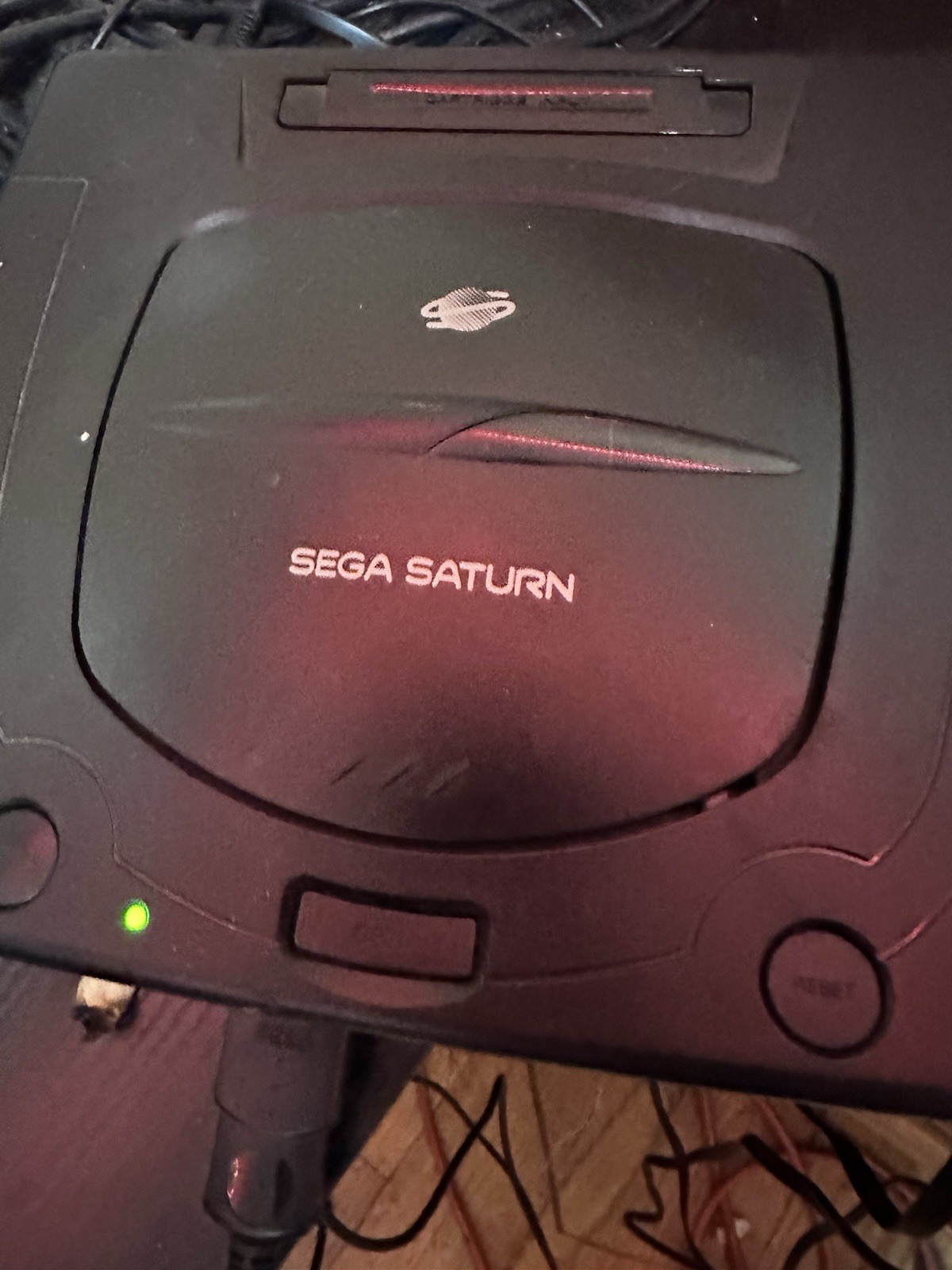 Sega Saturn Console In Original Box Working 3 Games Sampler CIB 2 Controller’s