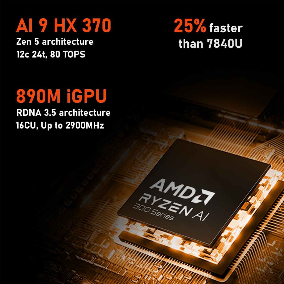 ONEXPLAYER X1 Pro AI370 10.95» Gaming Handheld PC with Windows, 32GB and 1TB