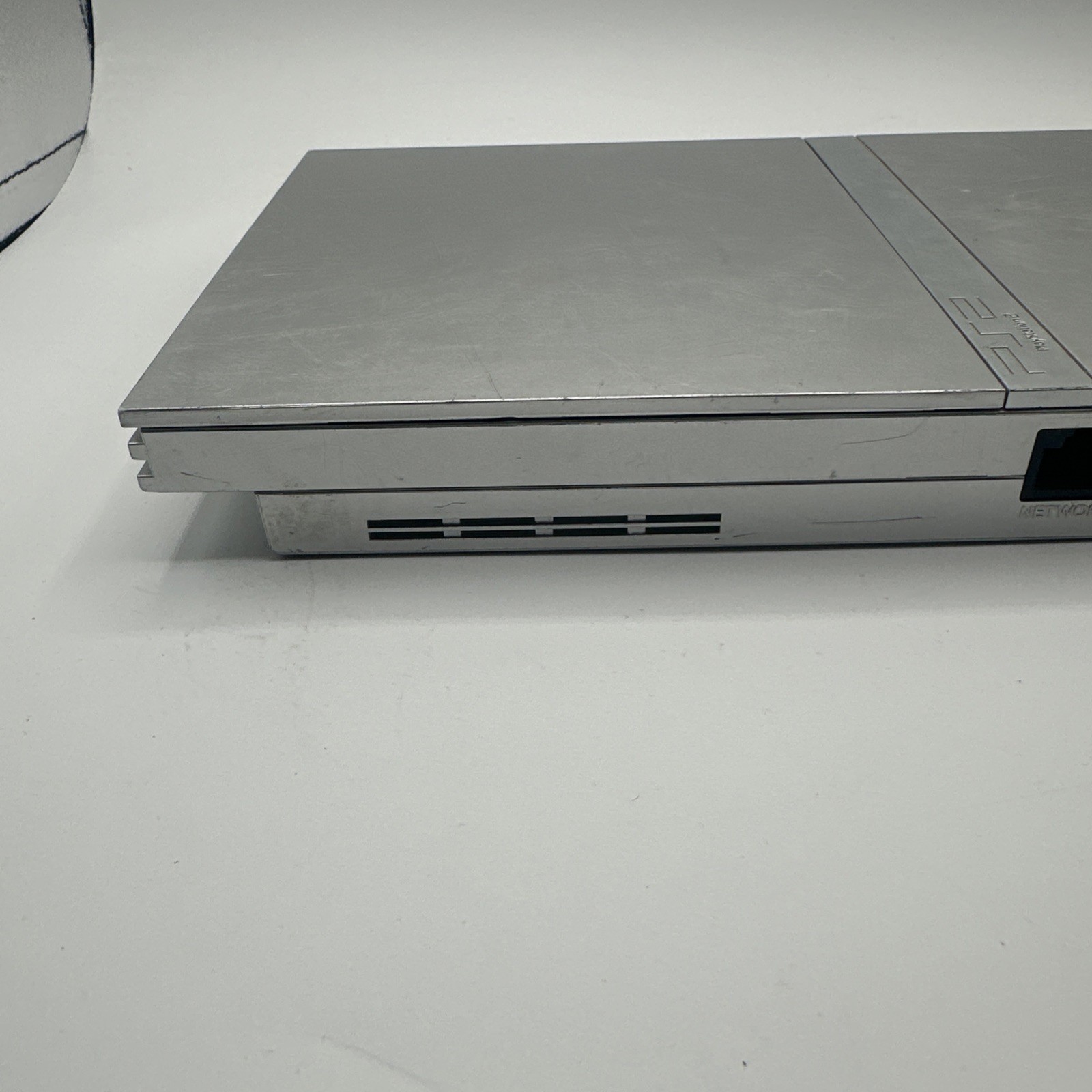 Sony PlayStation 2 PS2 Slim Silver Console SCPH-77001 – Disc Not Spinning