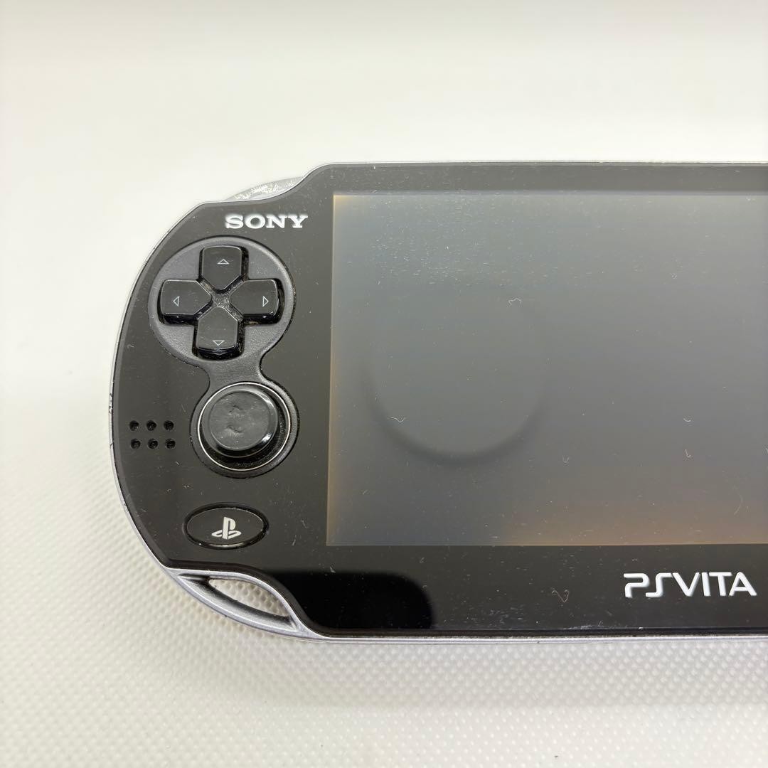 Sony PS Vita PCH-1001 Crystal Black Console Tested Working North America Ver