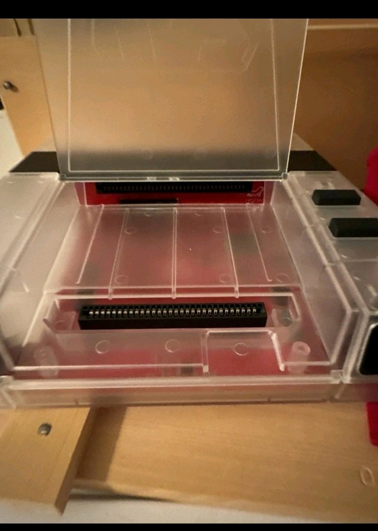 RetroUSB AVS Transparent Limited Edition With Power Coloring #91 Sold Out