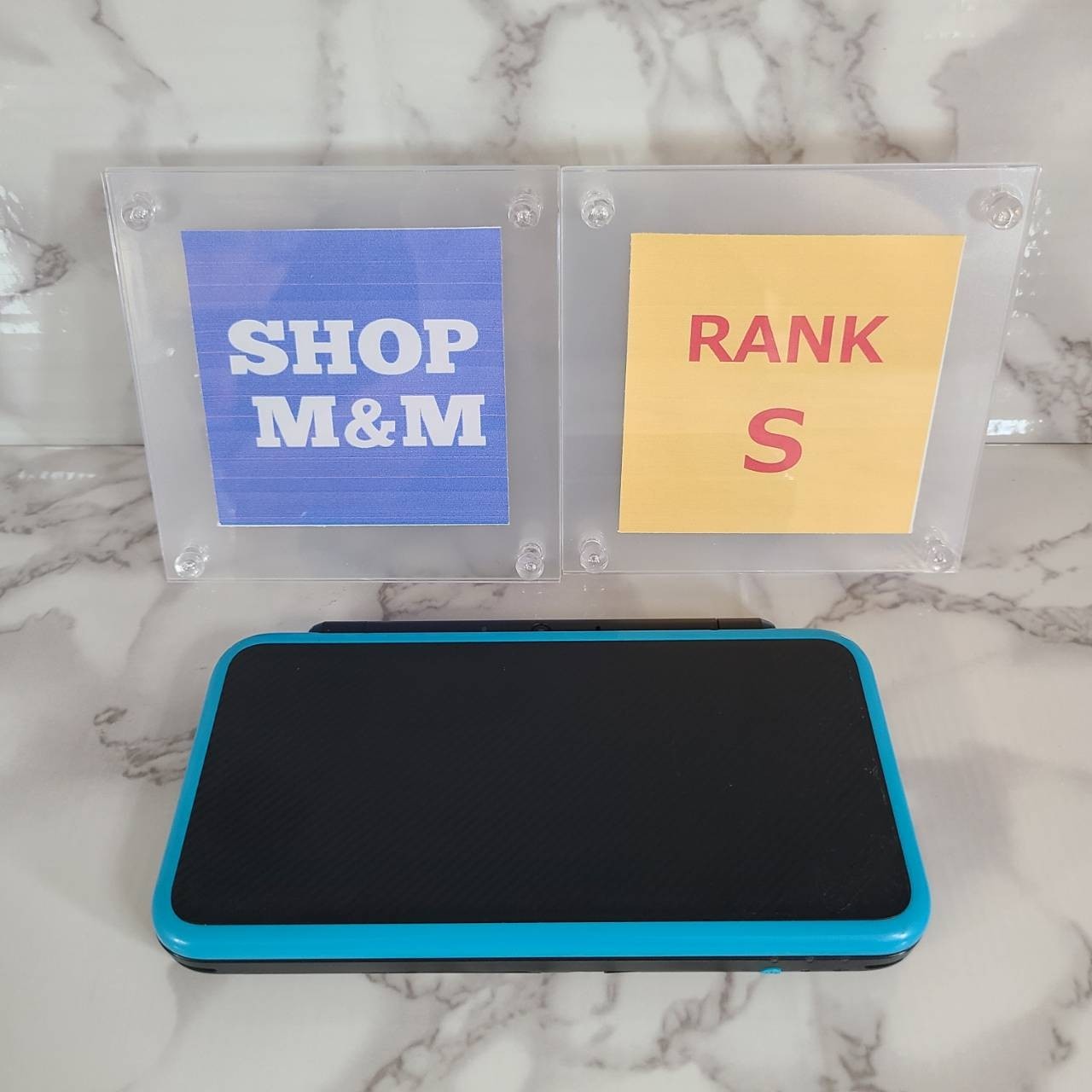 Nintendo new 2DS LL Black Turquoise Console Only Japan Rank:S