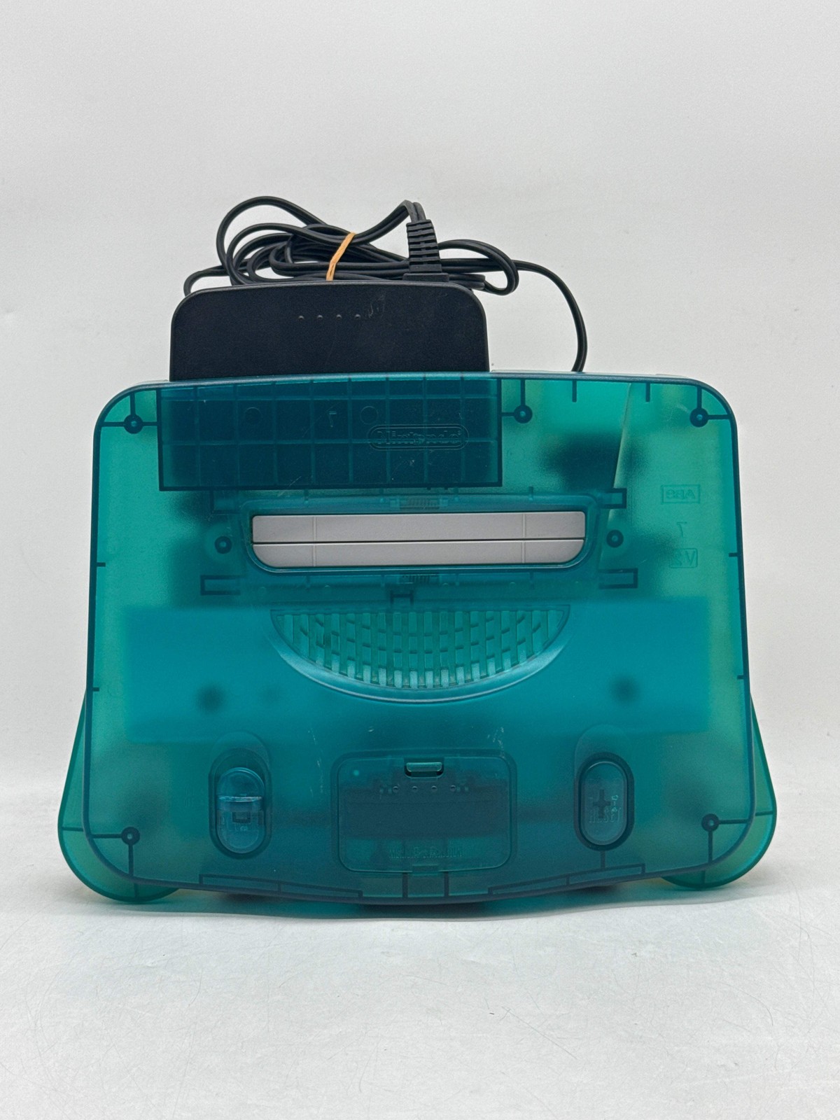 Nintendo 64 NUS-001(JPN) Video Game Console Clear Blue