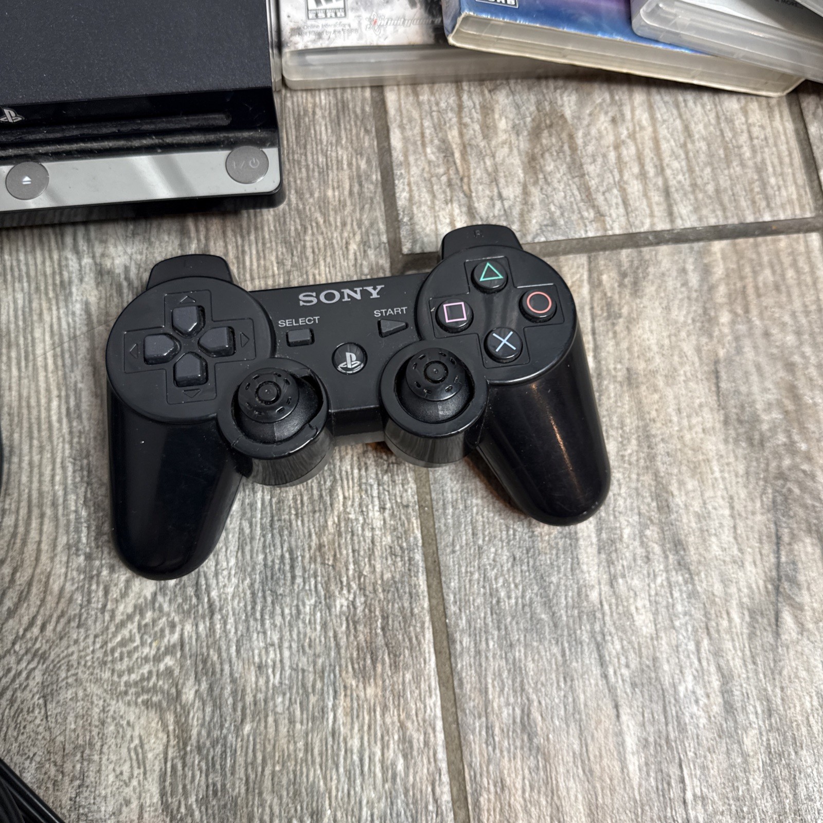 Sony PlayStation 3 Slim 160GB Console CECH-2501A 7 games included