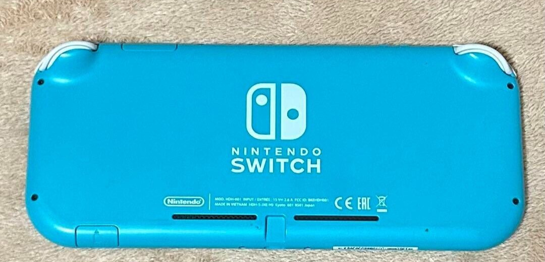 Nintendo Switch Lite Handheld Console Turquoise Blue Good GP