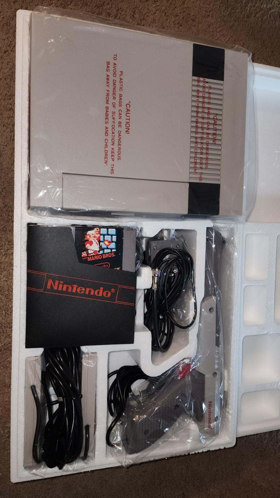 Nintendo NES Action Set Complete – High-End Collector Condition- CIB Near Mint