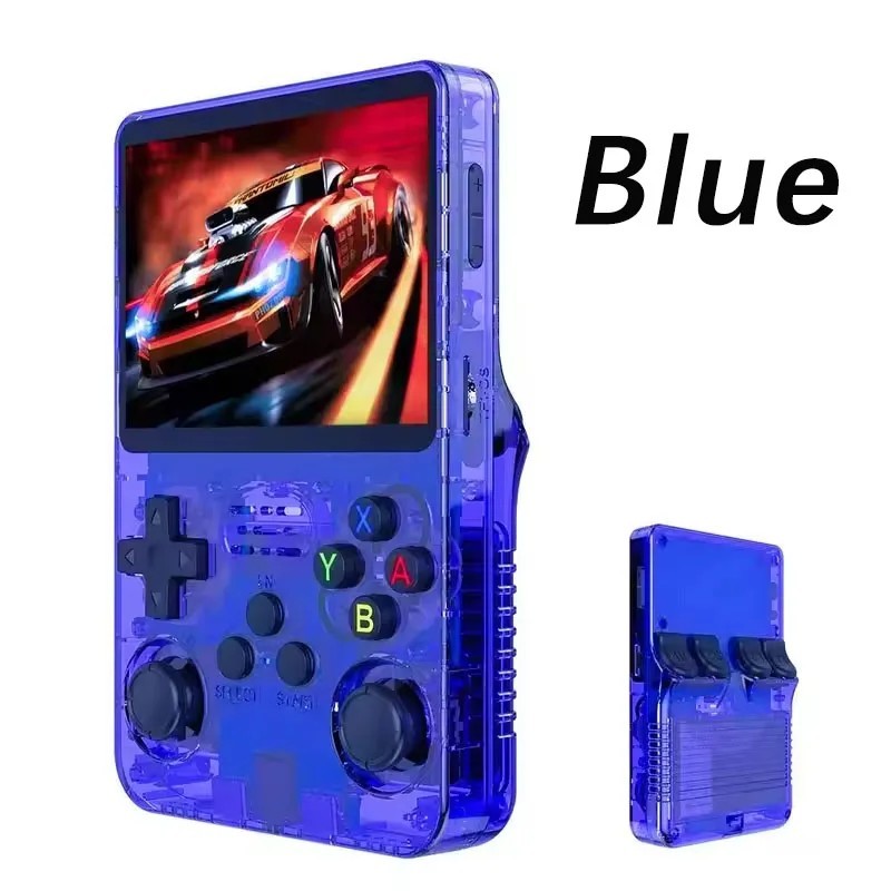 **R36S Retro Handheld Game Console 128GB Linux 3.5″ IPS Portable Video Game Play