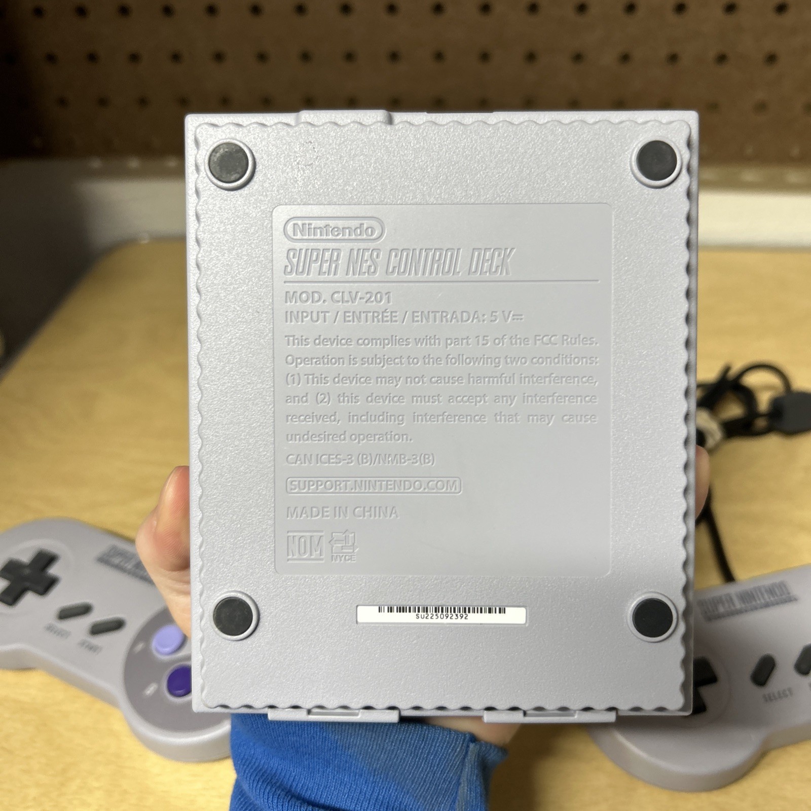 Nintendo Super NES Classic Edition Mini Video Game Console – Tested & Working
