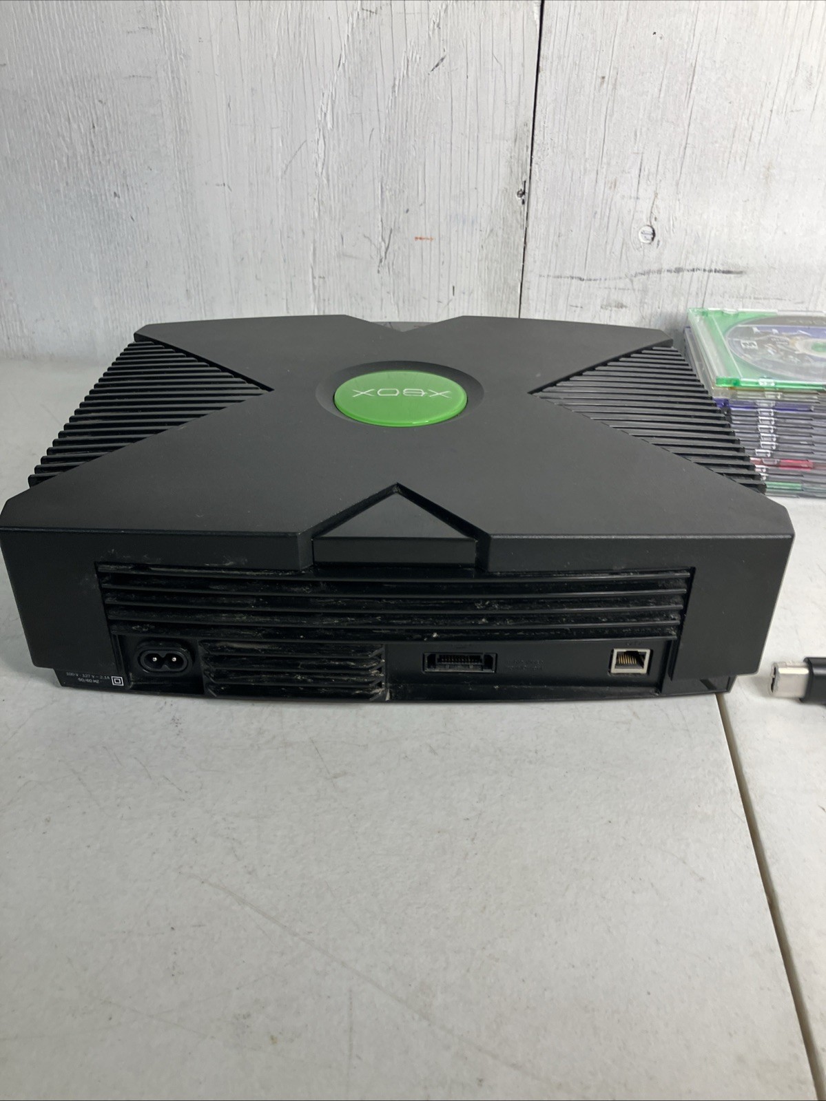 Microsoft Original Xbox Console Bundle Big Duke 15 Games Halo Crazy Taxi Deus Ex