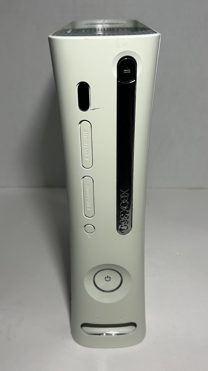 Xbox 360 White Console Seller Reconditioned New Drive Belt Tested Working
