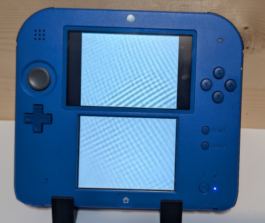 Nintendo 2DS Blue US Version W/Cable *Tested*