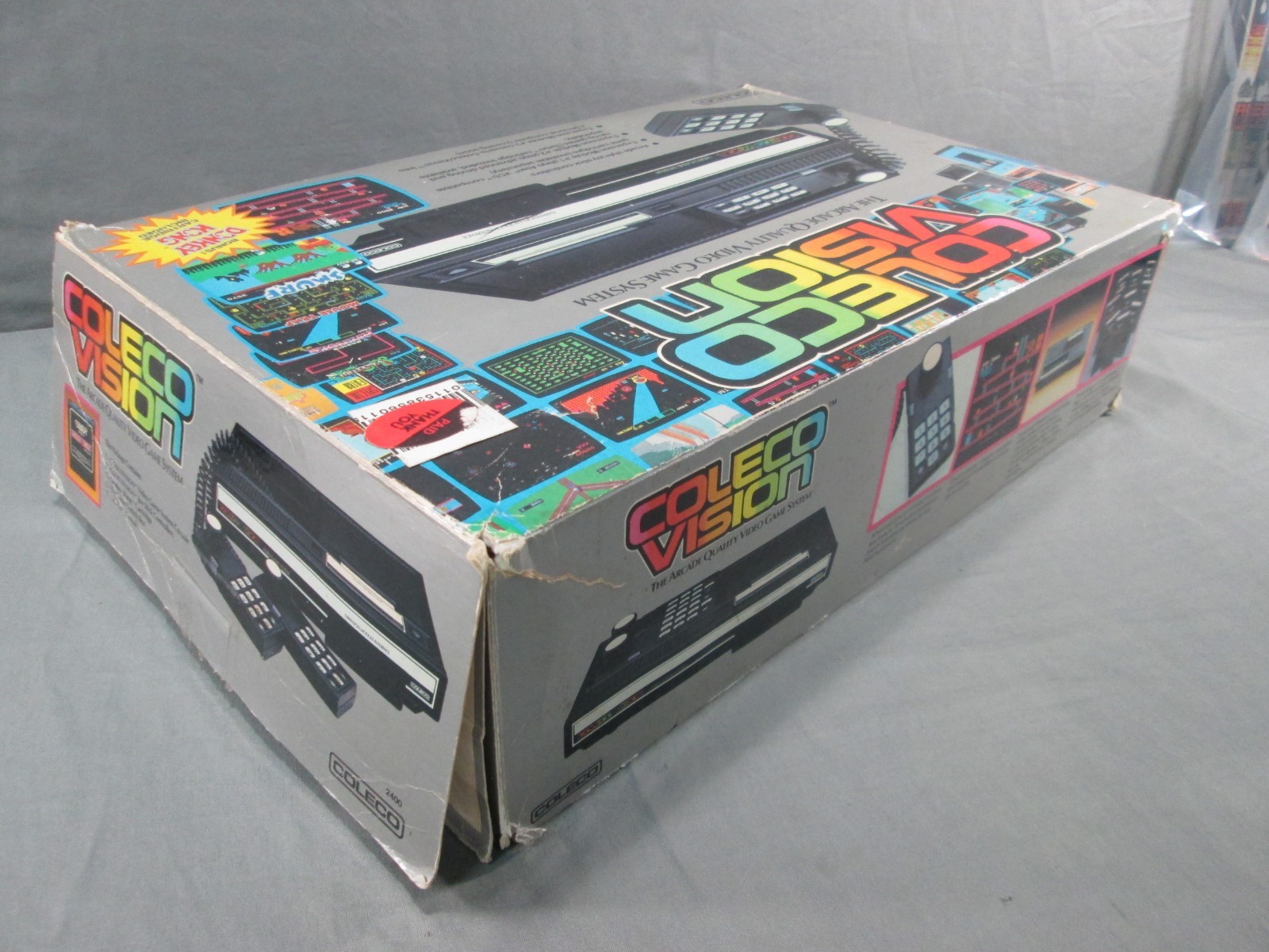 Coleco Vision CONSOLE CIB Complete w/ Box & Inserts TESTED Vintage 1982 #1