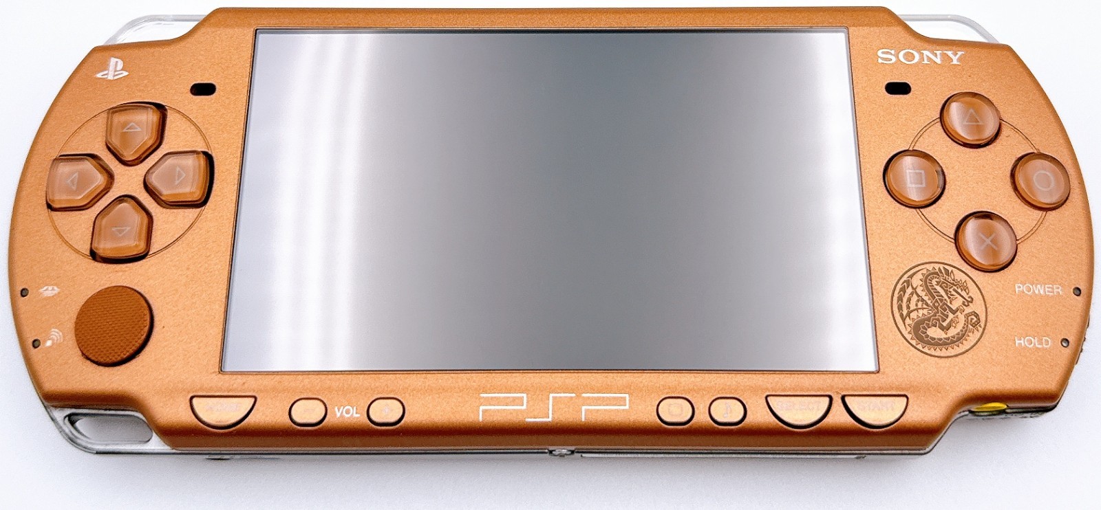 Sony PSP-2000 Monster Hunter Bronze Limited Edition Console Rare – Very Good