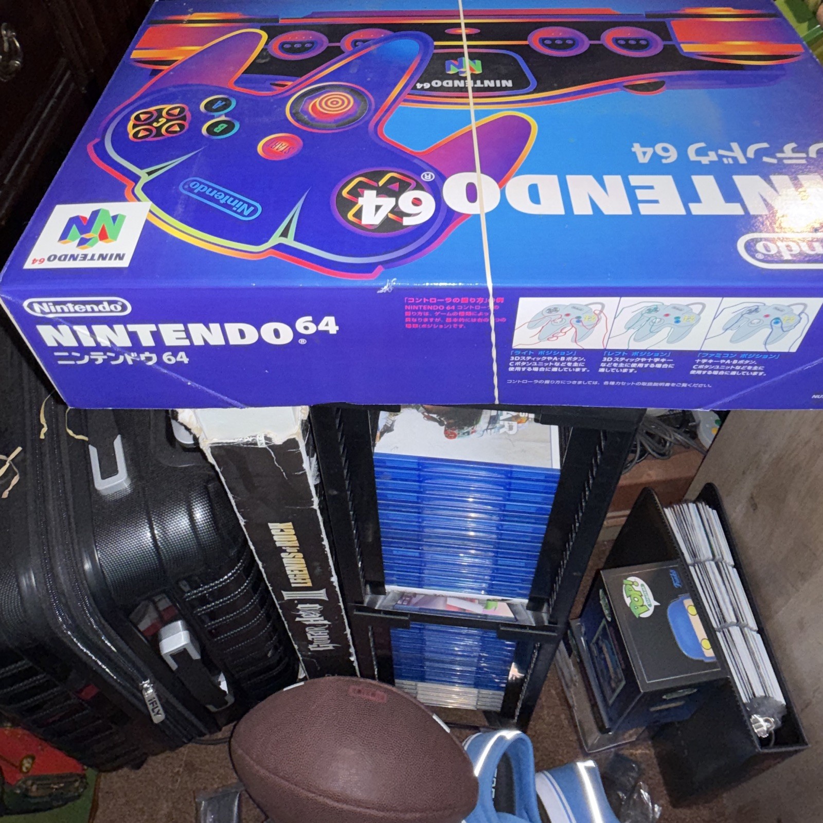 Nintendo 64 NUS-001(JPN) NTSC-J Japan Home Console w/ Original Box, RCA