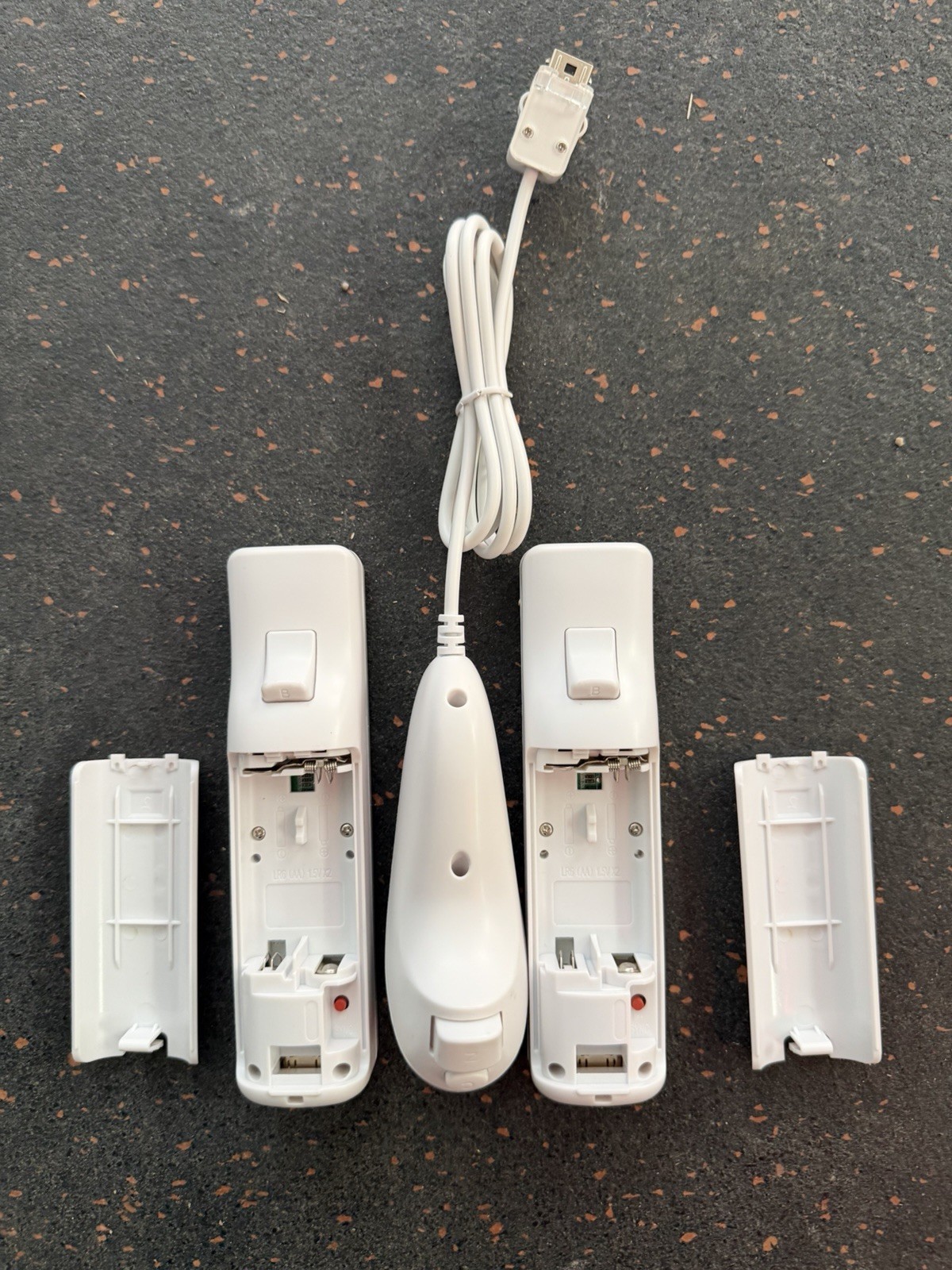 Nintendo Wii Console Complete – Cords, Sensor Bar, Motion Plus Remotes, Nunchuck