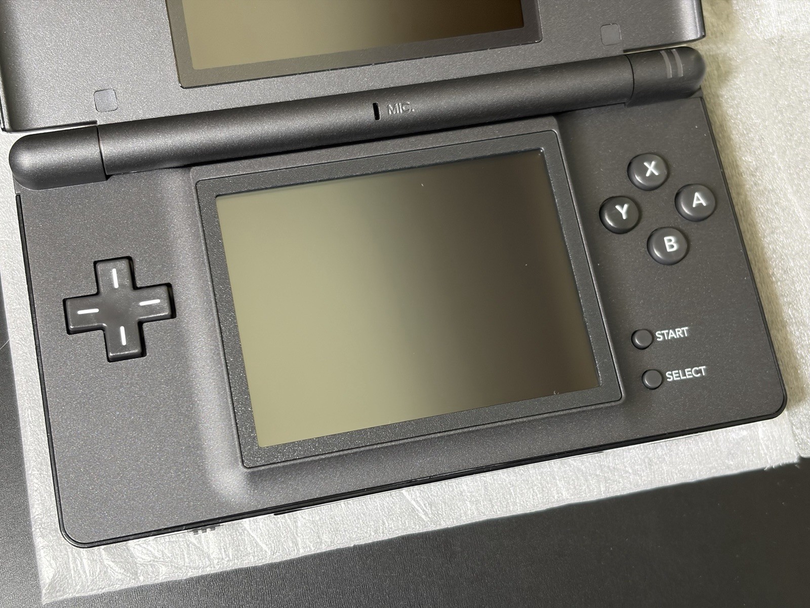 Nintendo DS Lite Handheld Game Console Onyx Black Complete Near Mint