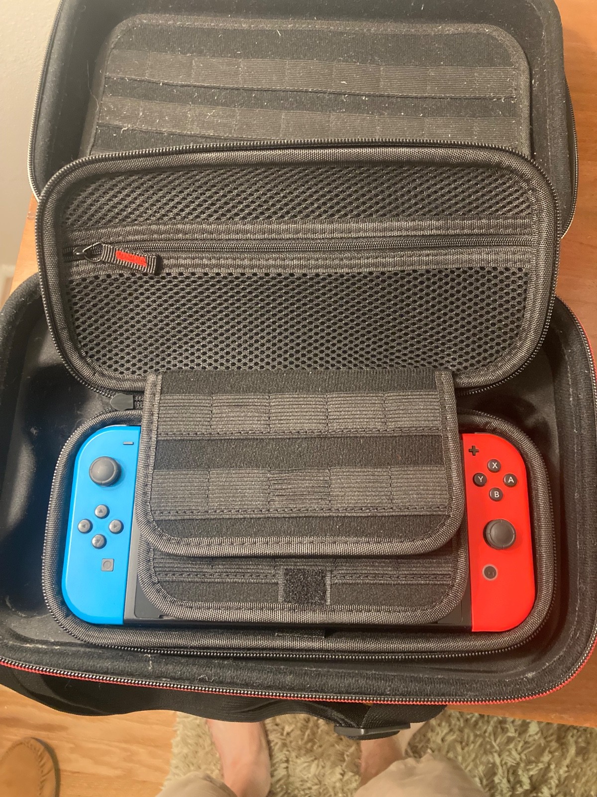 Nintendo Switch 32GB Gray Console with Neon Red and Neon Blue Joy-Con