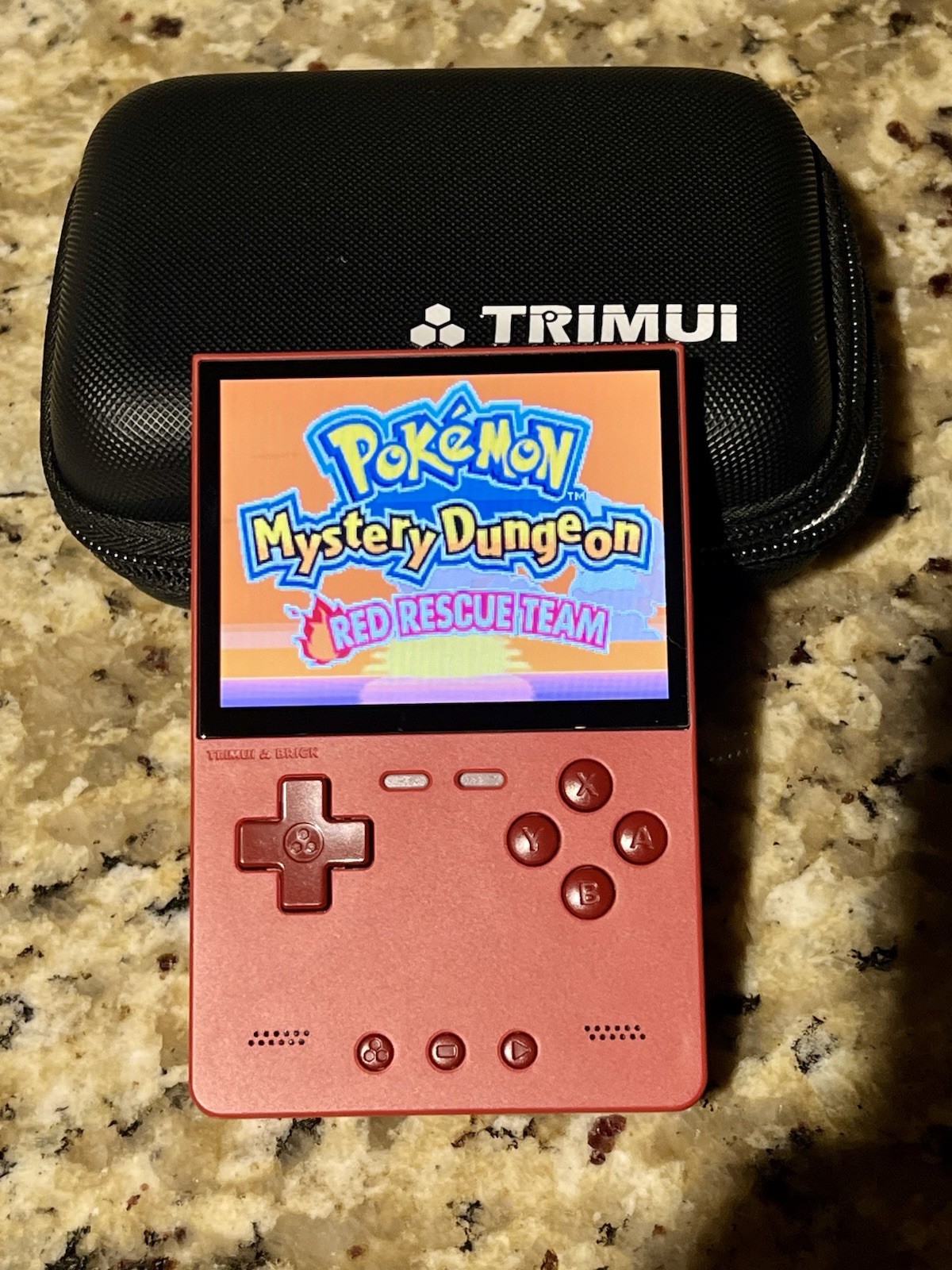 TRIMUI BRICK Handheld Retro Game Console R RED 64GB WiFi 3.2” IPS