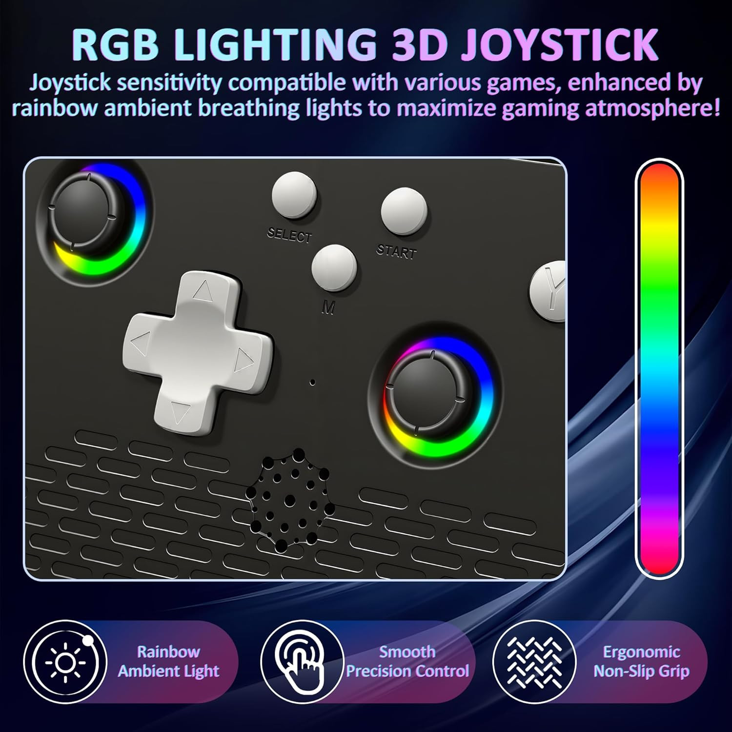 H5 Retro Gaming Console, 5.0 Inch IPS HD Screen Handheld Game Console, 256GB TF