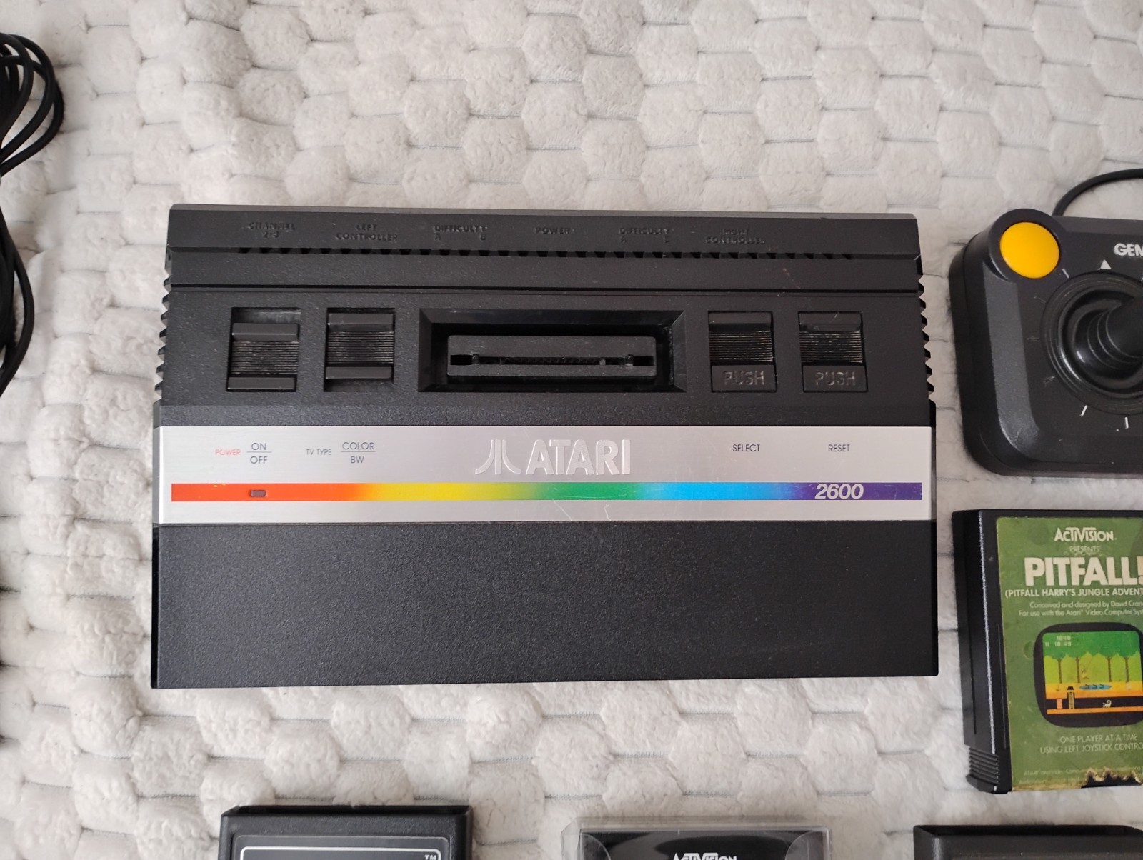 Atari 2600 Jr. Console With 19 Games And Hookups