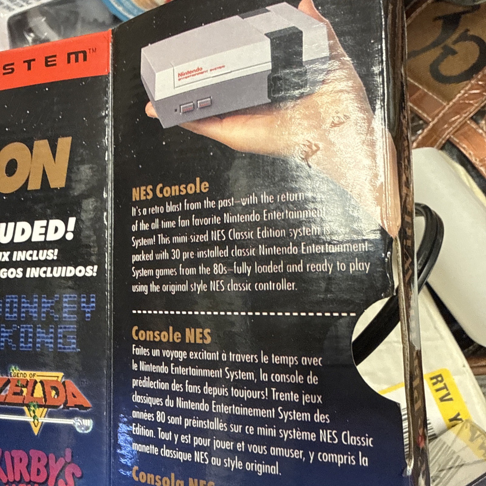Nintendo Classic Mini SNES 512MB Game Console – Gray