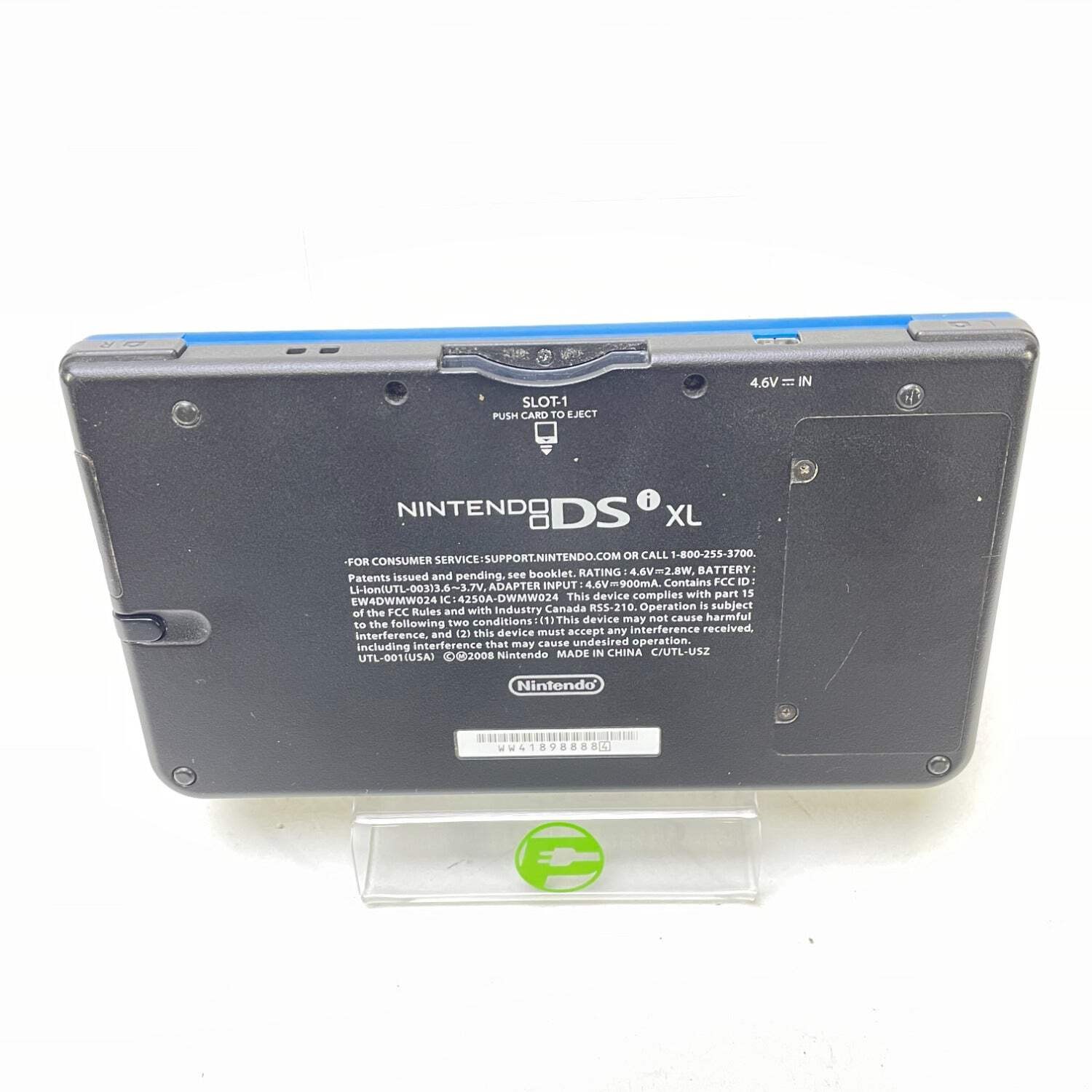 Nintendo DSi XL Handheld Game Console UTL-USZ Aqua Blue