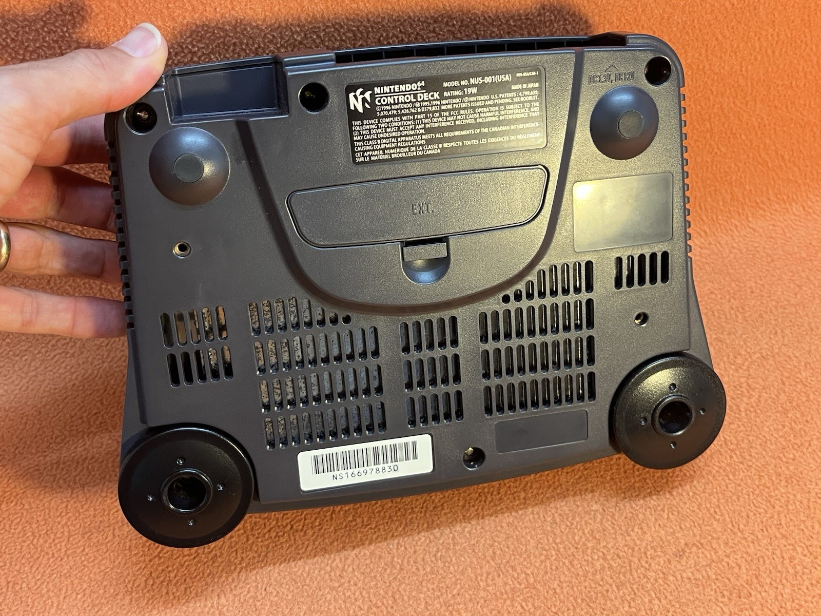 Nintendo 64 N64 System Console Only Replacement NUS-001(USA) *No Jumper* Tested!