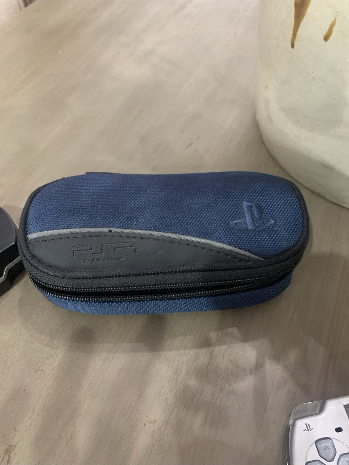 PSP Slim 2001 Silver With Travel Cases Tron And Family Guy