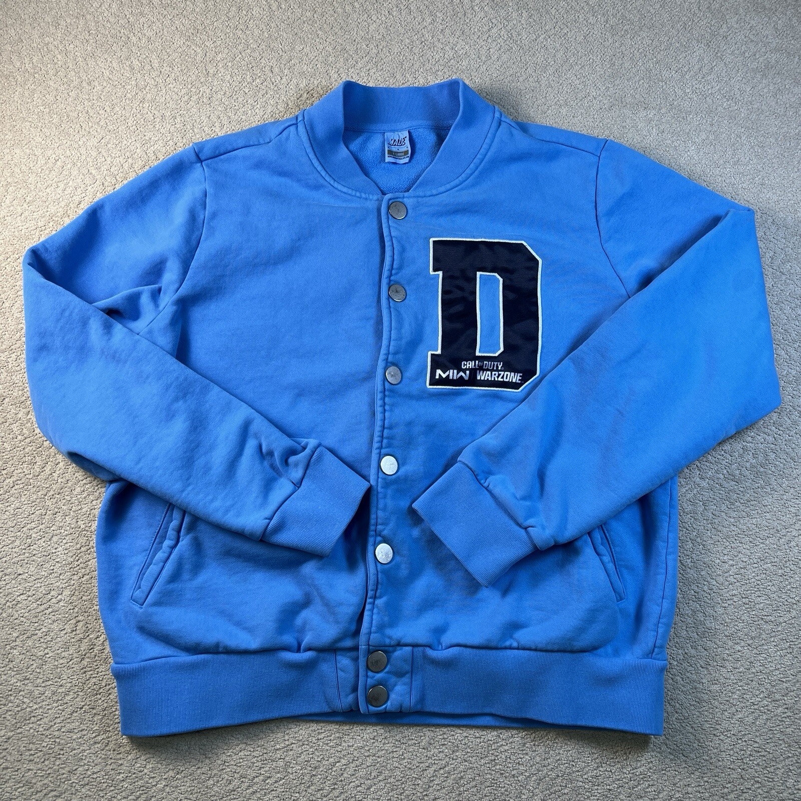 Call of Duty Warzone 2023 Vondel Custom Letterman Jacket TEAM DRAKES Size XL